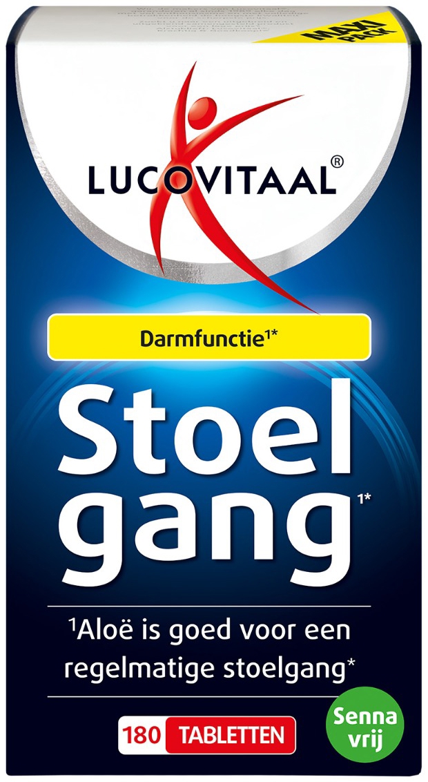 Lucovitaal Stoelgang Tabletten Sennavrij 180 tabletten