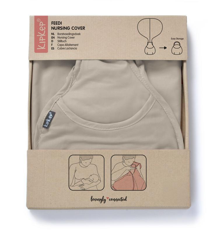Feedi borstvoedingsdoek cookie beige katoen 1st