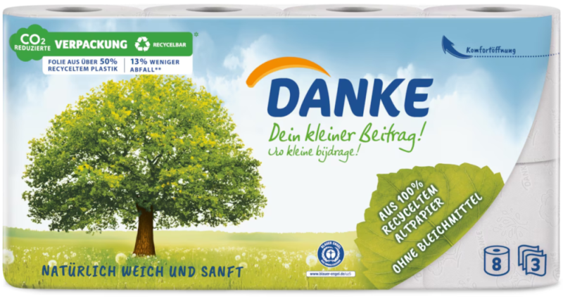 Toiletpapier Rol 3-laags 8 stuks