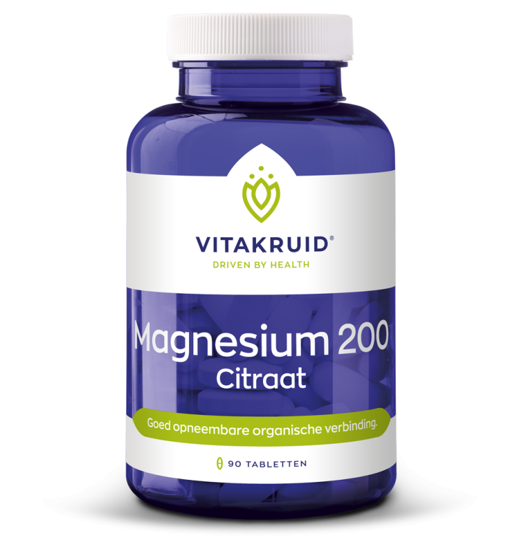 Magnesium 200 Citraat 90 tabletten