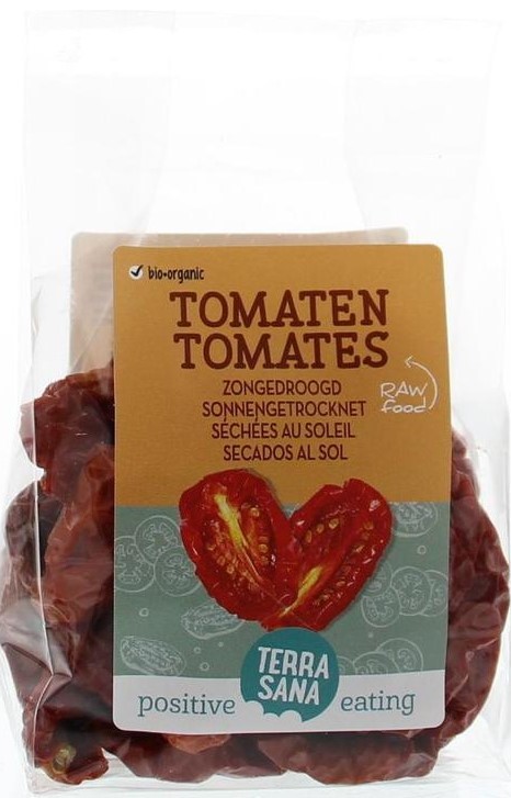 TerraSana Raw Tomaten Zongedroogd bio 100g