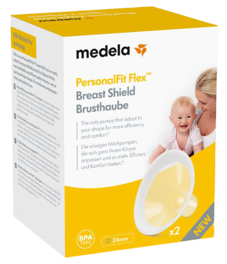 PersonalFit Flex Borstschild S 2 stuks