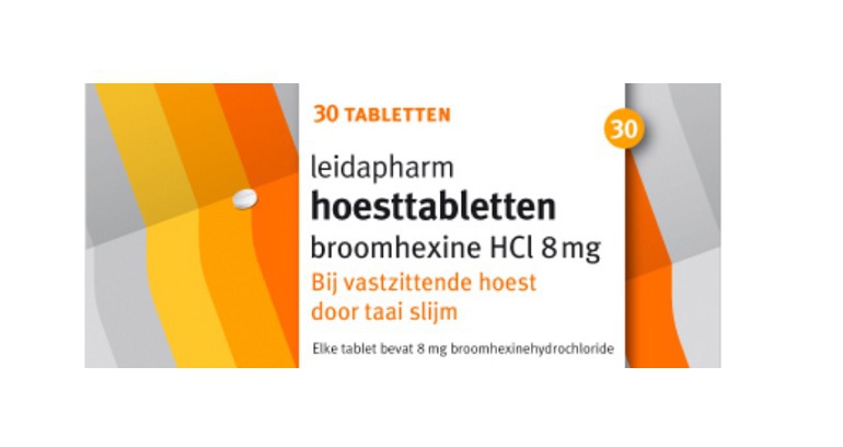 Broomhexine 8mg 30 tabletten