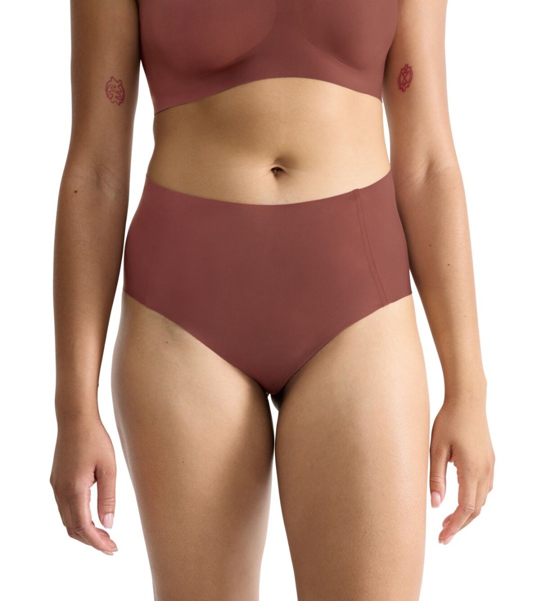 Sloggi ZERO Feel 2.0 Dames High Waist Burnt Henna