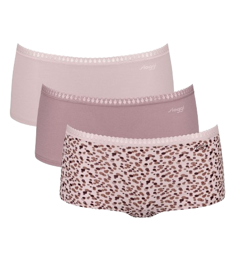 Sloggi Go Crush Dames Short 3-Pack Multiple Colours 1