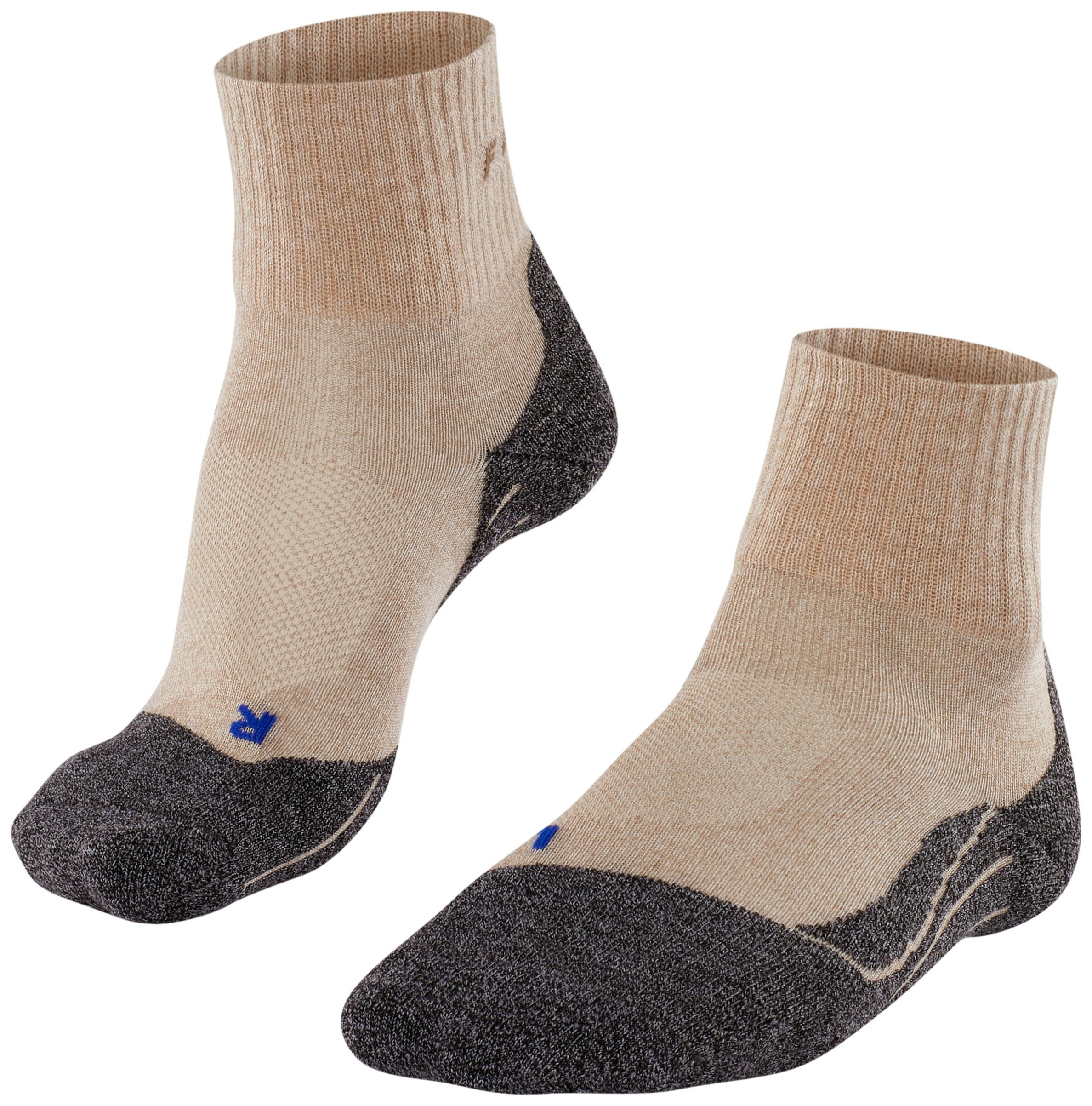 FALKE Dames TK2 Korte Wandel Sokken Beige