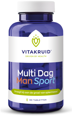 Vitakruid Multi Dag Man Sport 90 Tabletten
