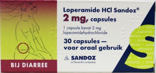 Loperamide 2 mg 30 capsules