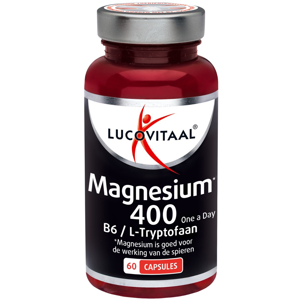 Lucovitaal Magnesium 400mg L-Tryptofaan 60 capsules