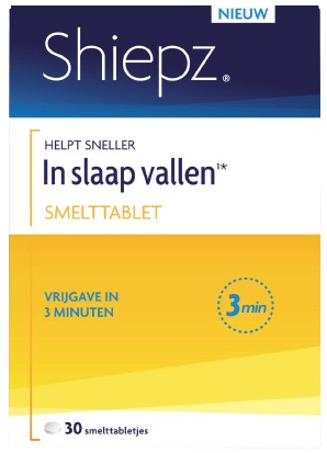 In slaap vallen 30 Smelttabletten