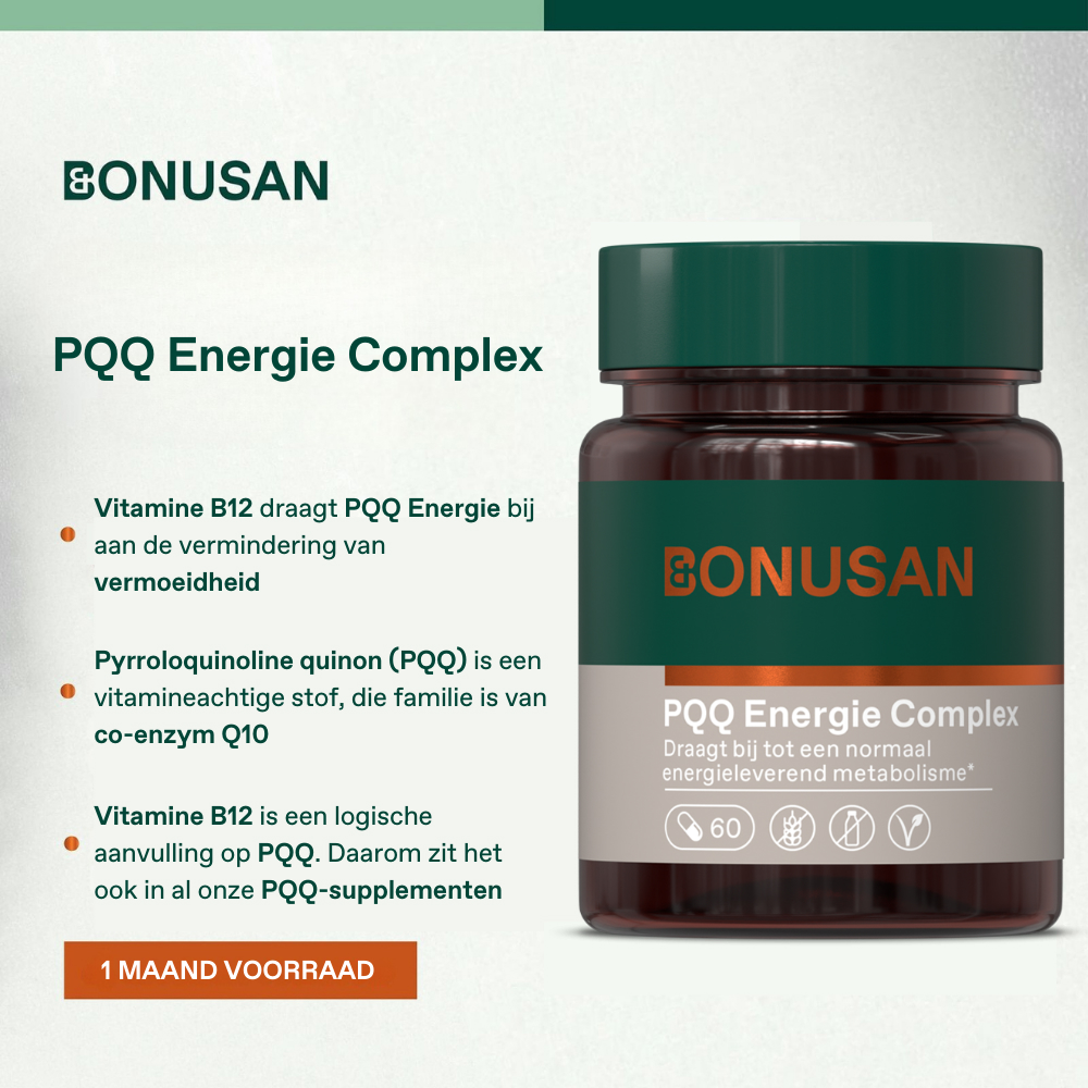 Bonusan PQQ Energie Complex 60 Capsules