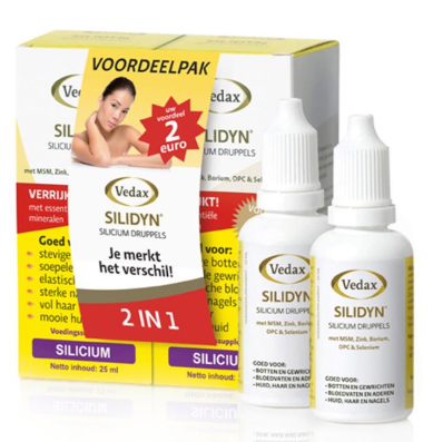 Silicium Druppels Voordeelpakket 4x30ml