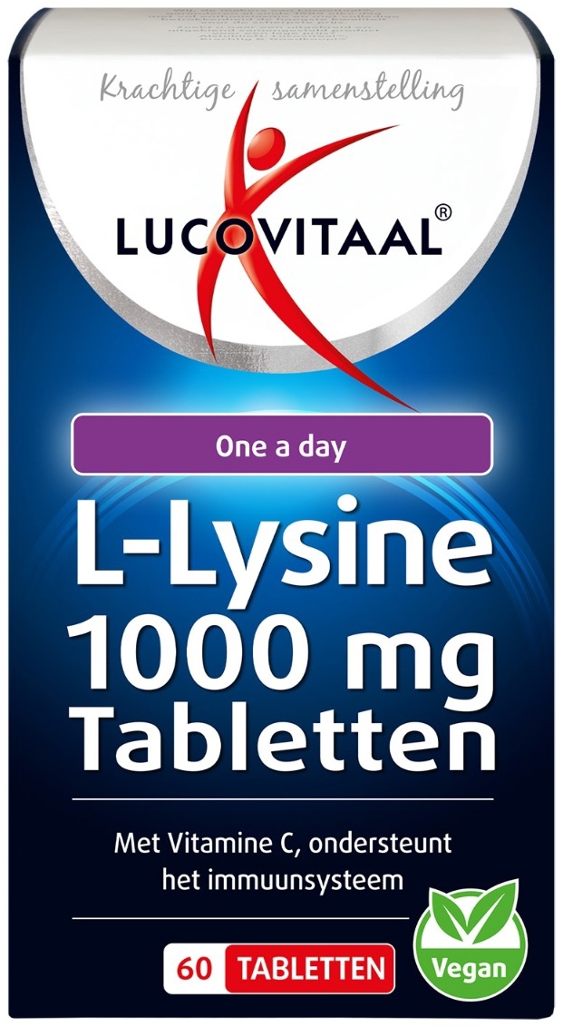 Lucovitaal L-Lysine 1000mg 60 tabletten