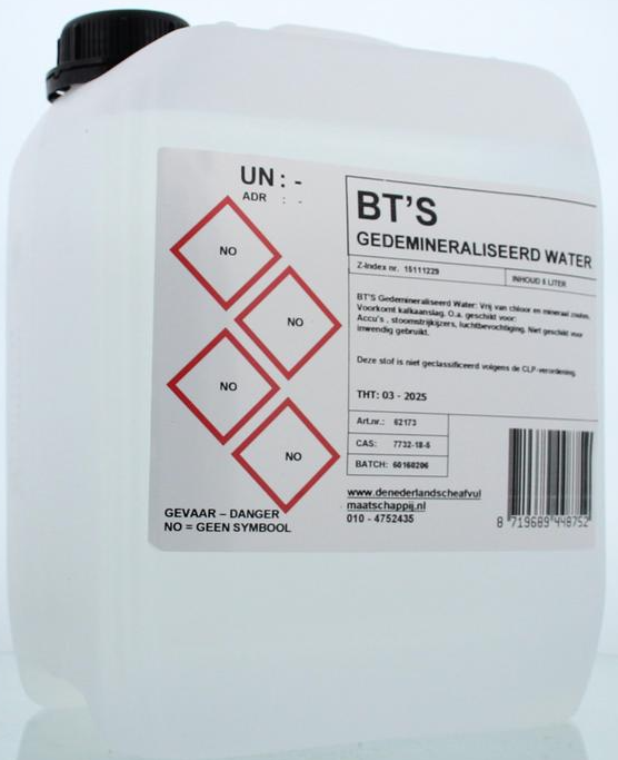 Gedemineraliseerd water 5000ml