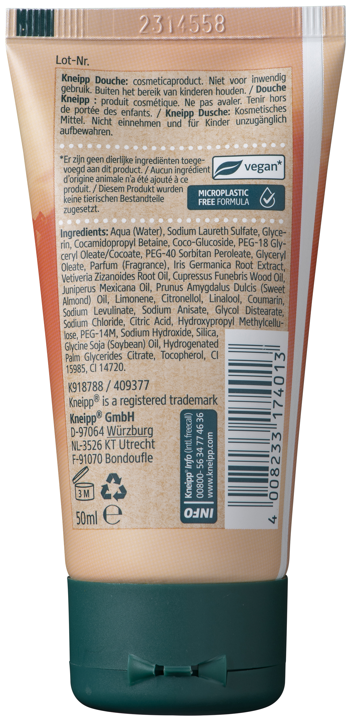 Kneipp Body & Mind Balance Douche Mini 50 ML