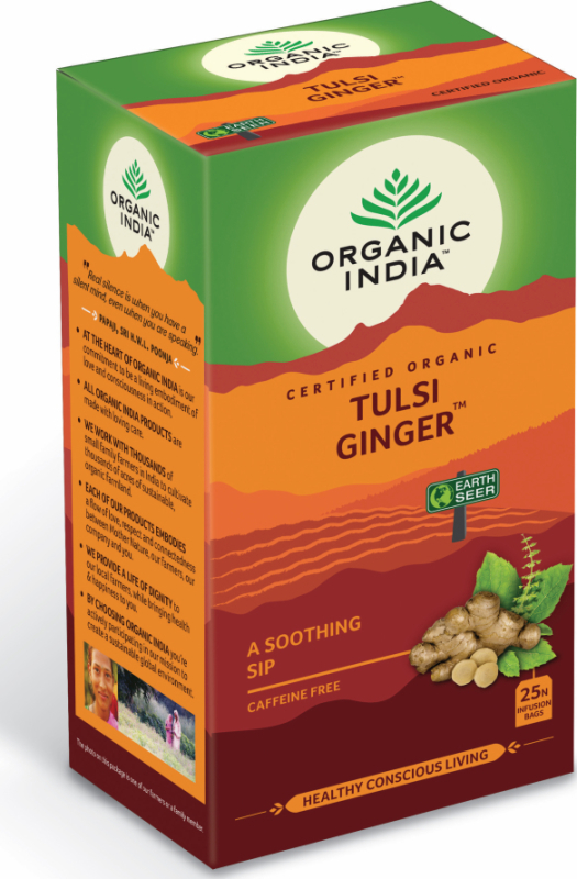 Thee Tulsi Ginger 25zakjes
