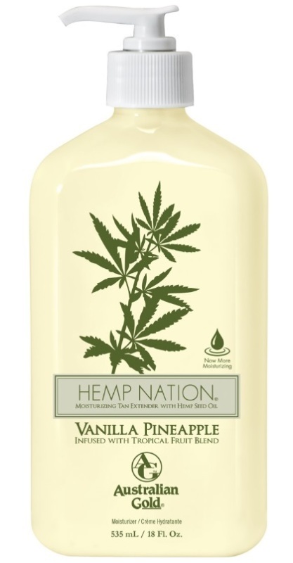 Hemp Nation Vanilla Pineapple Body Lotion - After Sun 535ml