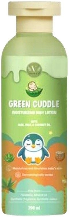 Green cuddle baby lotion moisturizing 200ml