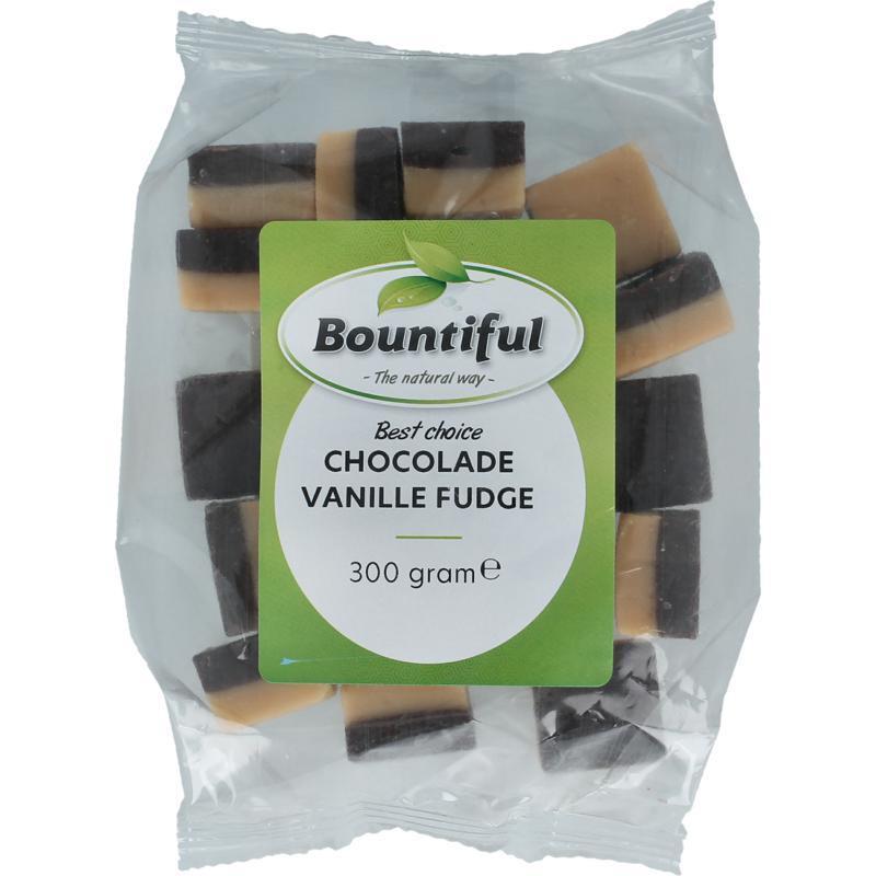 Bountiful Fudge chocolade vanille 300g