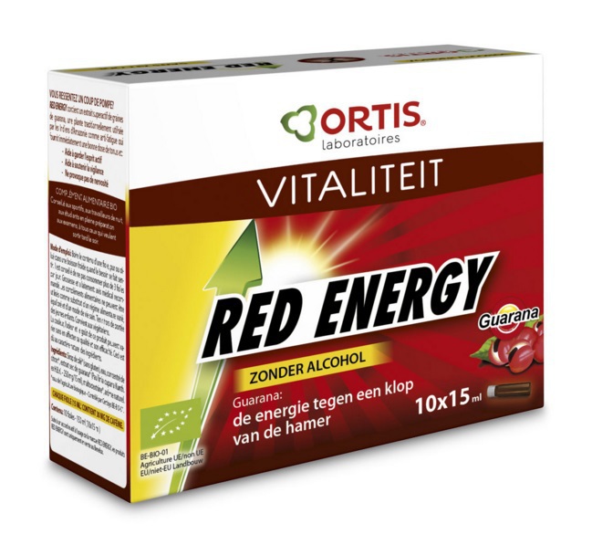 Red Energy Alcoholvrij 10x15ml 10 stuks