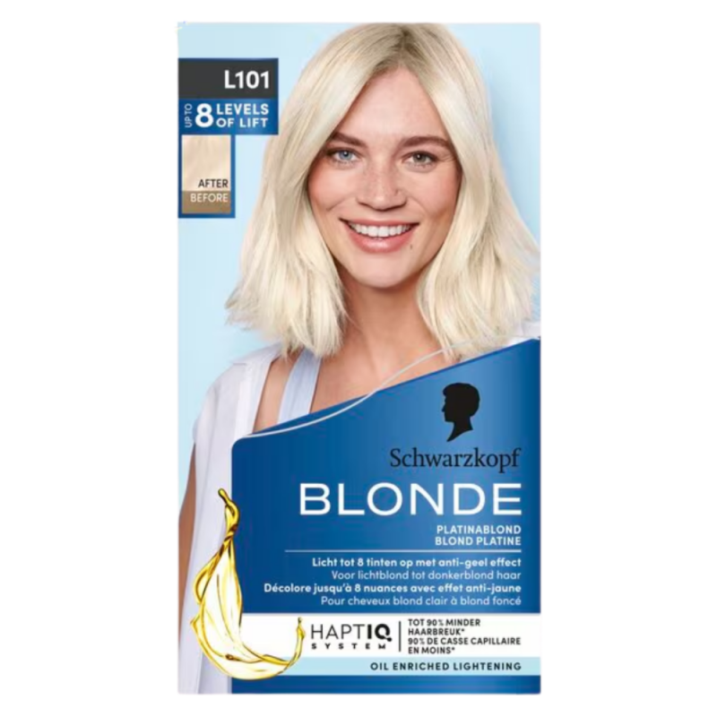 Platinumblond 101 1 stuk