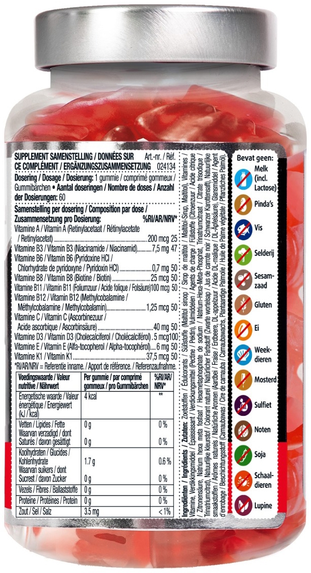 Lucovitaal Multi+ Kids Gummies 60st