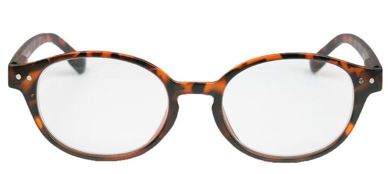 Leesbril Mat Havana Rond +2.00 1 stuk