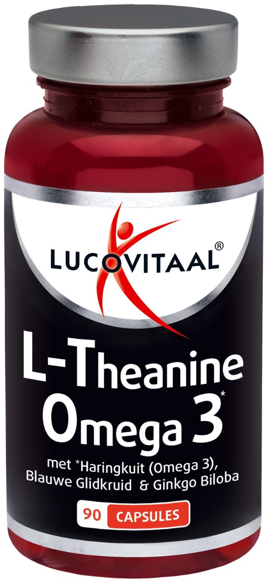 Lucovitaal L-Theanine Omega 3 90 capsules