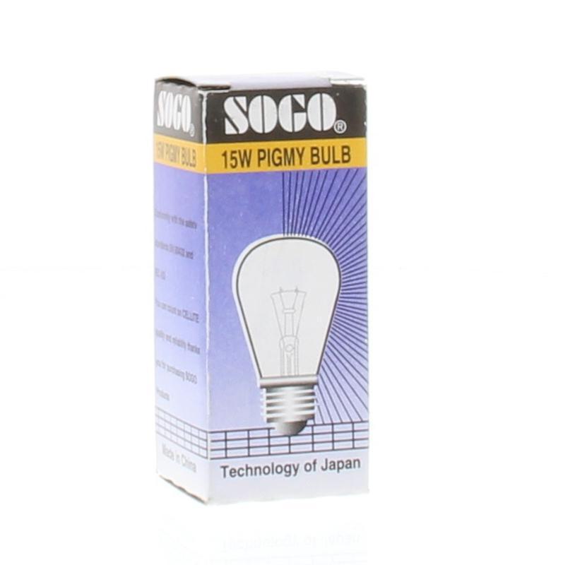 15 Watt lampje wit 1st