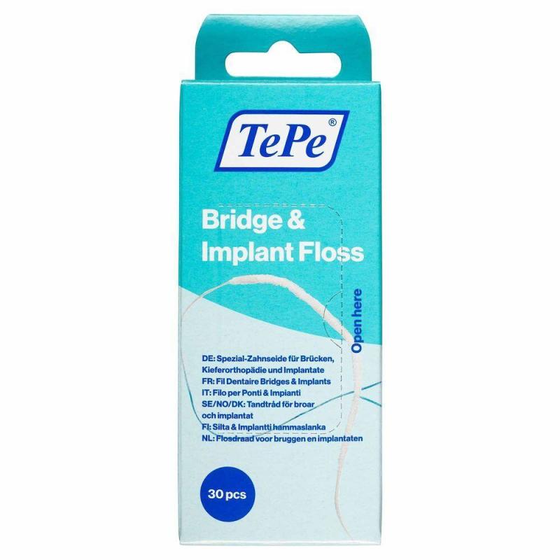 Bridge & Implant Floss 30 Stuks