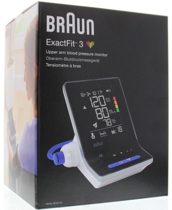 Exactfit 3 Bloeddrukmeter Bovenarm 1st