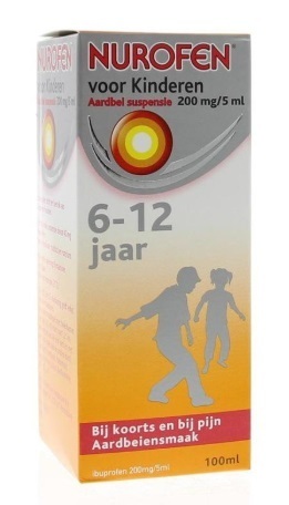 Voor Kinderen Aardbeien Suspensie 100ml