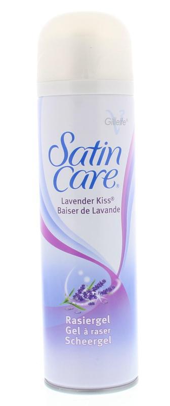 Gillette Woman Satin Care Scheergel Lavendel 200ml
