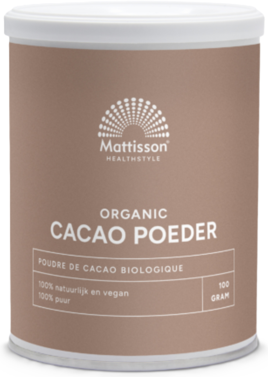 Mattisson Biologisch Cacao Poeder 100 Gram
