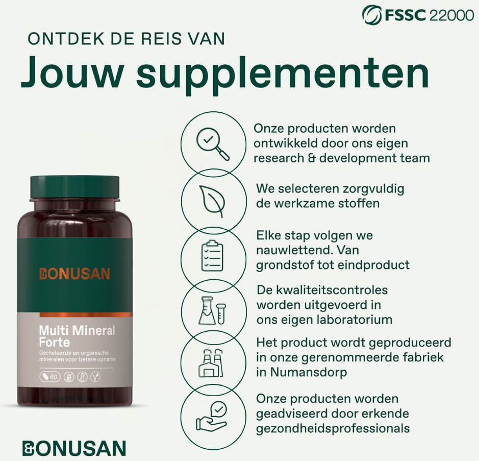 Bonusan Multi Mineral Forte 60 Tabletten