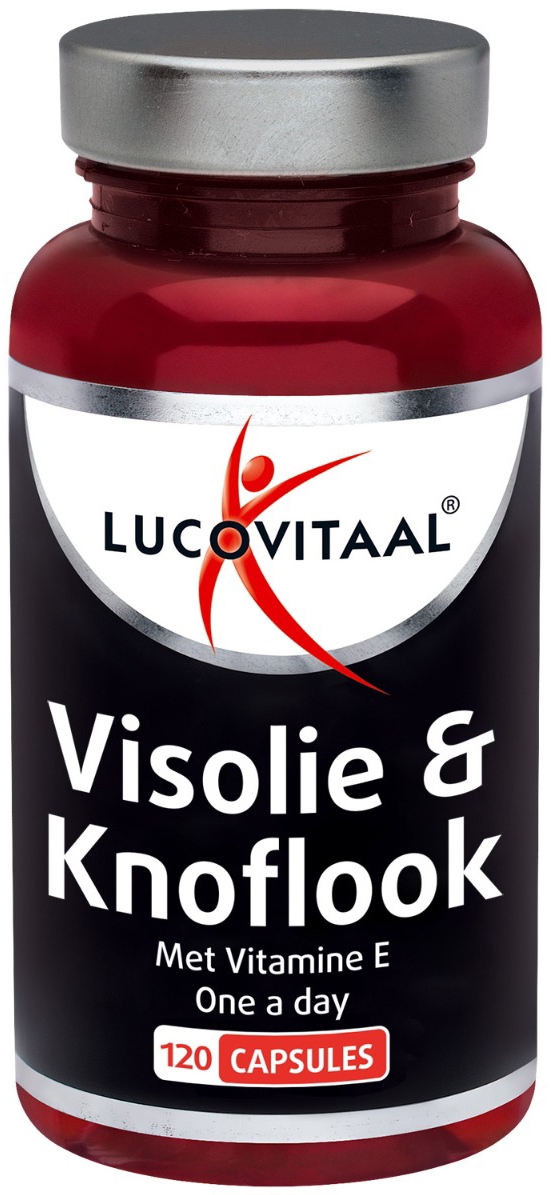 Lucovitaal Visolie & knoflook 120 Capsules