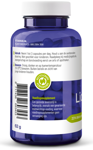 Vitakruid Lion's Mane 90 vegan capsules