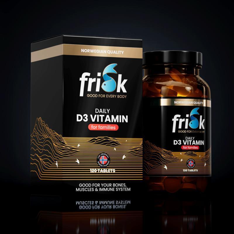 Vitamine D3 11+ dagelijks 120tb