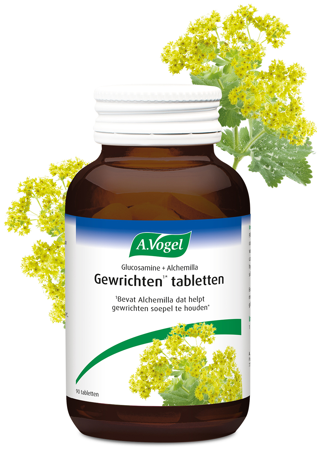A.Vogel Alchemilla Glucosamine + Alchemilla tabletten 90 Stuks