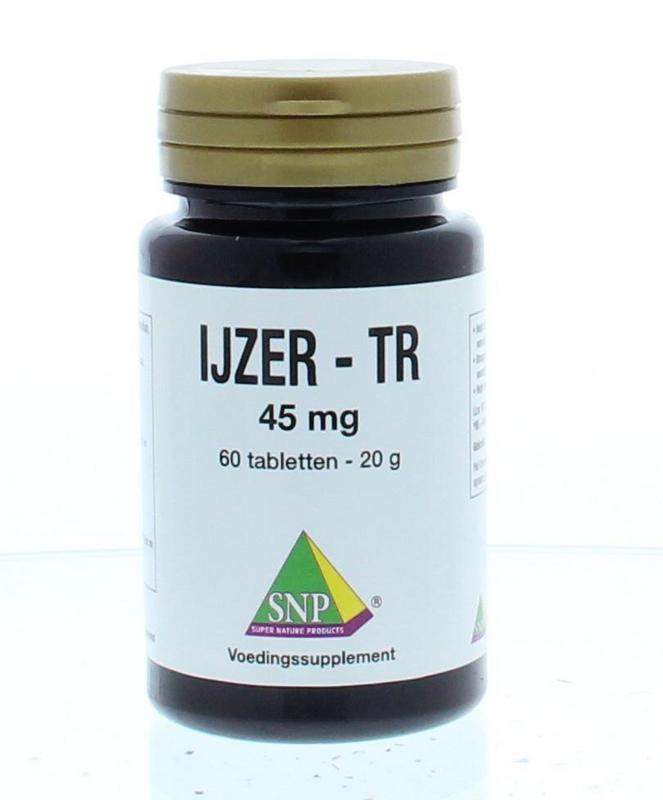 IJzer 45 mg TR 60 Capsules