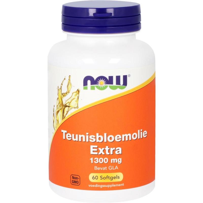 Teunisbloemolie Extra Sterk 1300mg 60 softgels