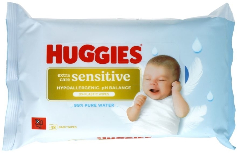 Huggies Babydoek Pure Xtrsens 48st