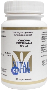 Chroom picolinaat 100mcg 100cap