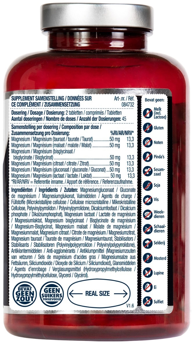 Lucovitaal Magnesium Super 6 Complex 90 tabletten