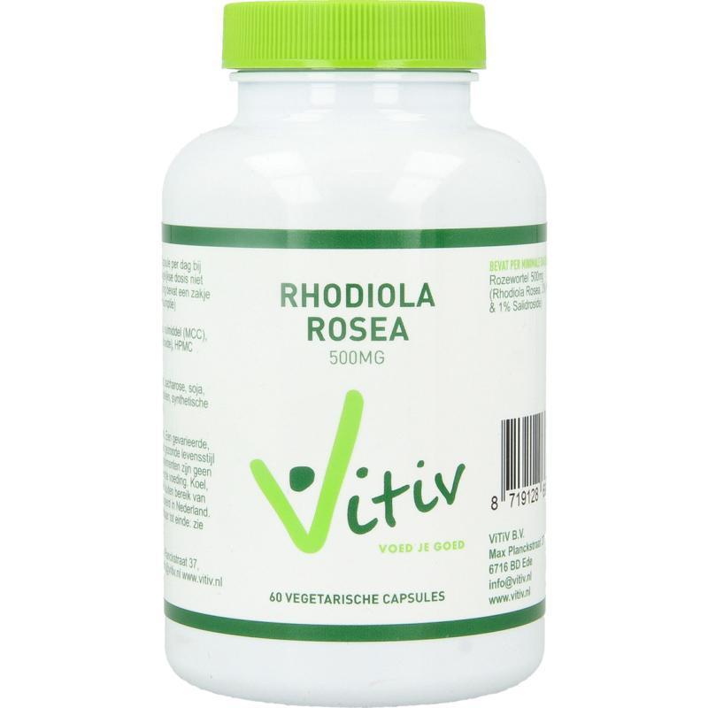 Rhodiola Rosea 500mg 60 Vegicapsules