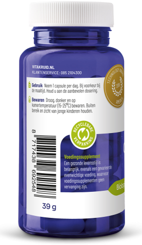 Vitakruid Q10 Ubiquinol 100mg 90 vegan capsules