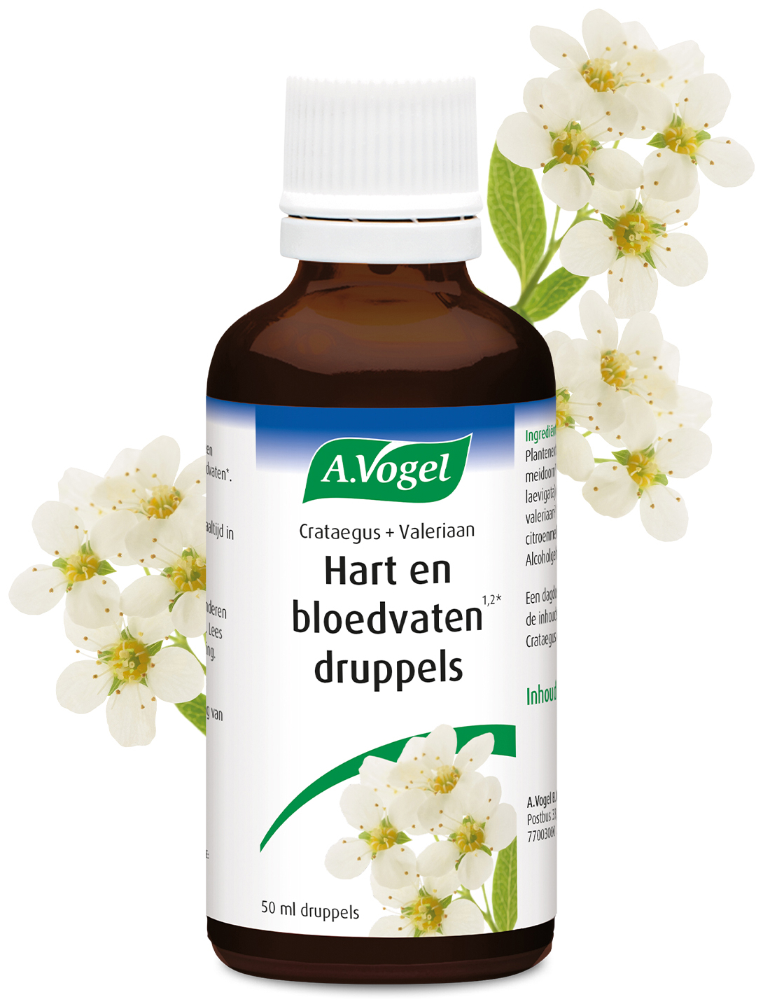 A.Vogel Crataegus + Valeriaan druppels 50ml