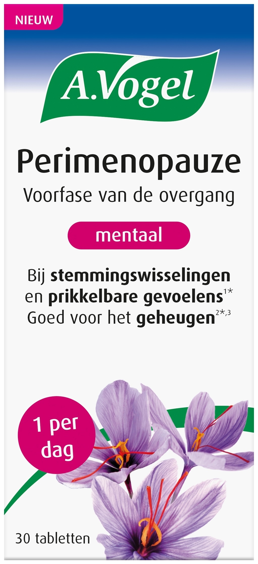 A.Vogel Perimenopauze Mentaal Tabletten 30 tabletten