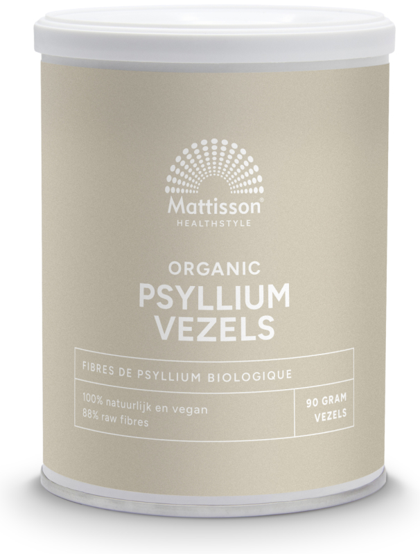 Mattisson Biologische Psyllium Vezels 90 Gram