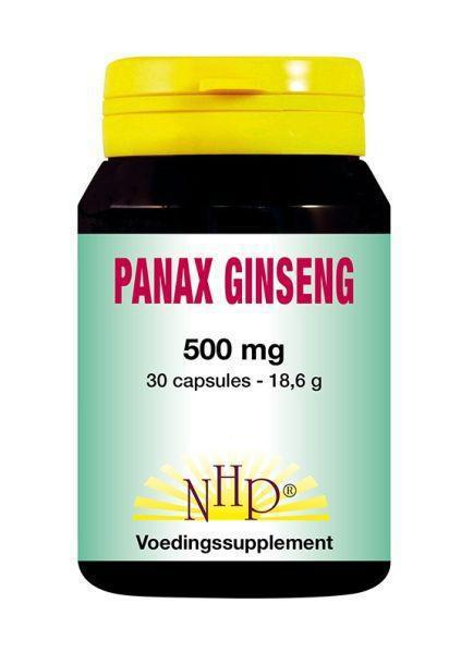 Panax Ginseng 500 mg 30 capsules